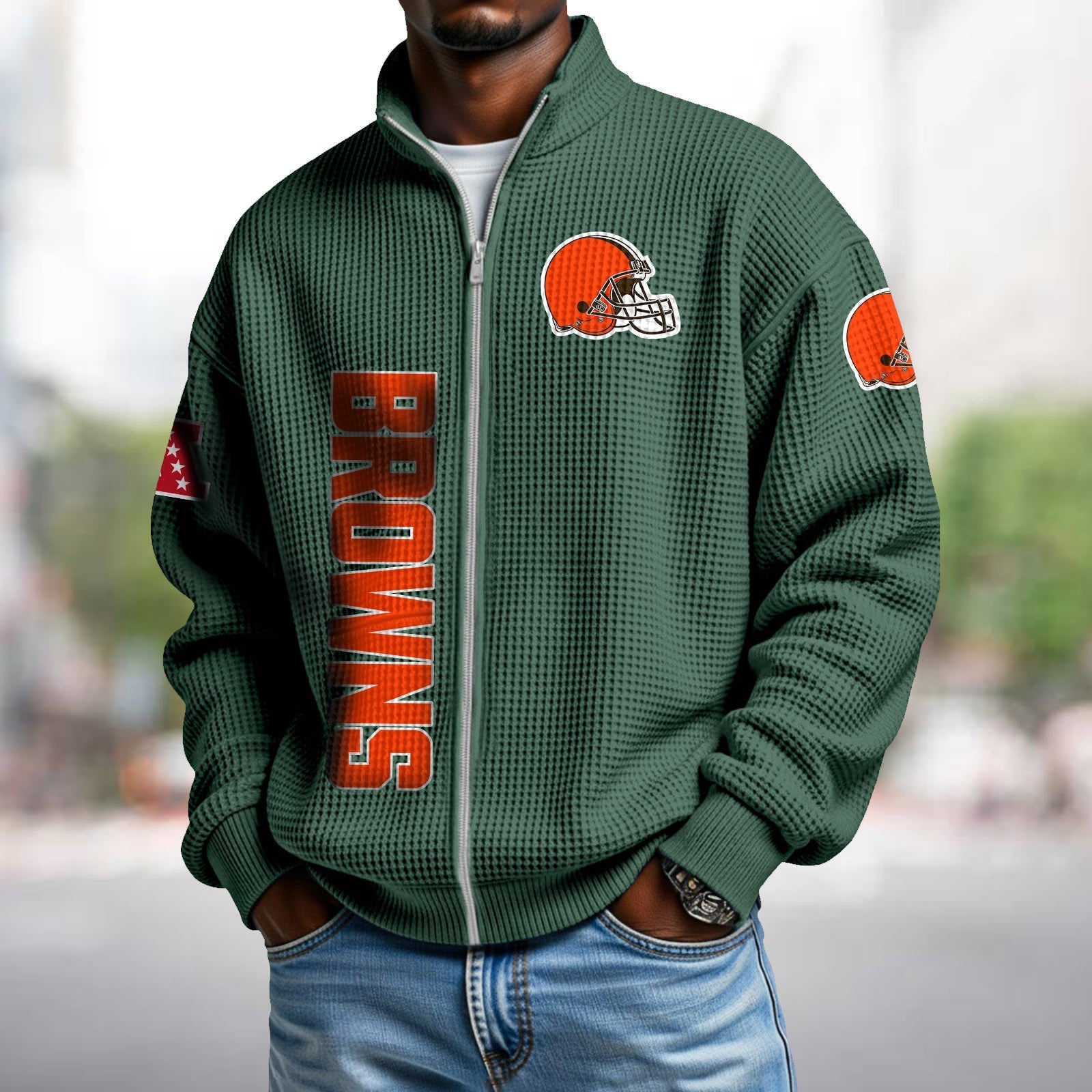 Waffle Hoodie – Browns