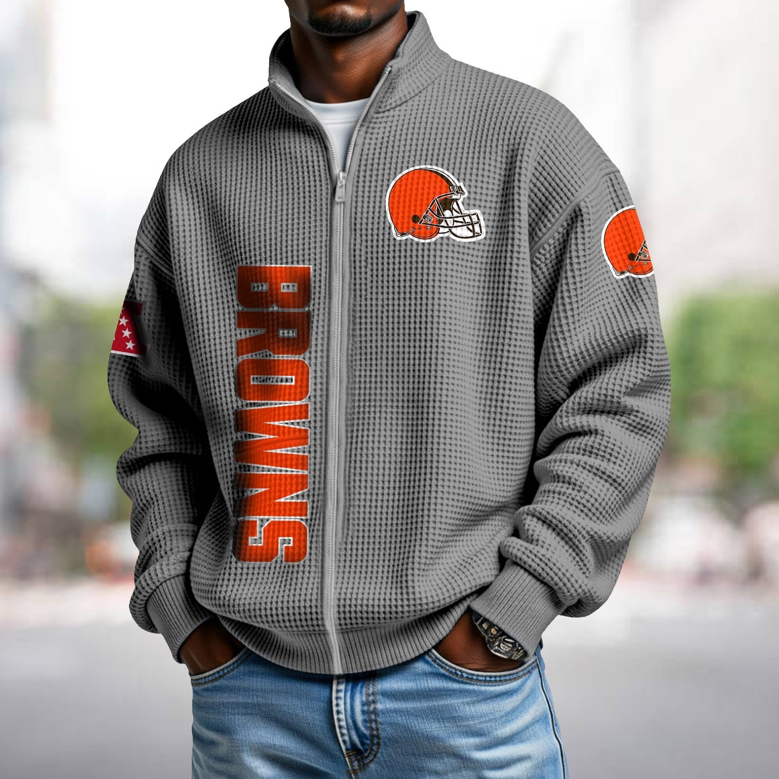 Waffle Hoodie – Browns
