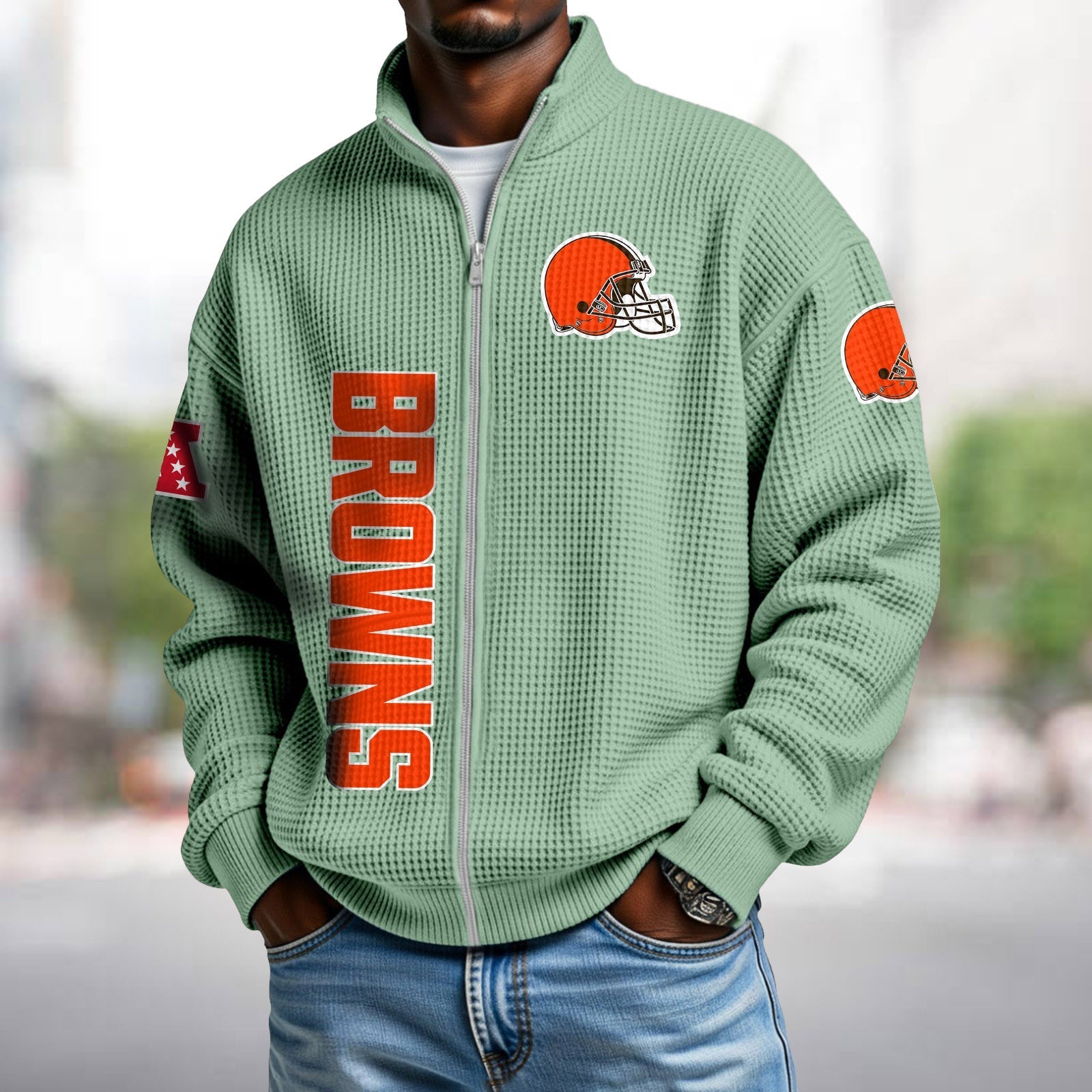 Waffle Hoodie – Browns