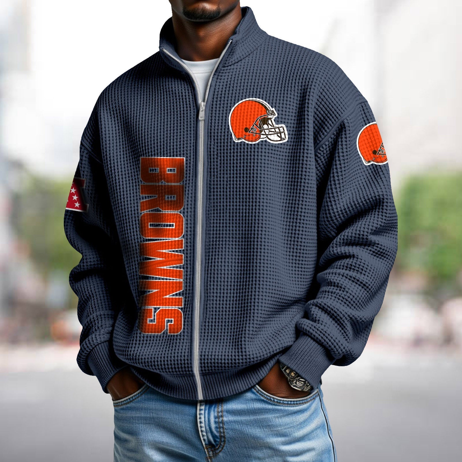 Waffle Hoodie – Browns