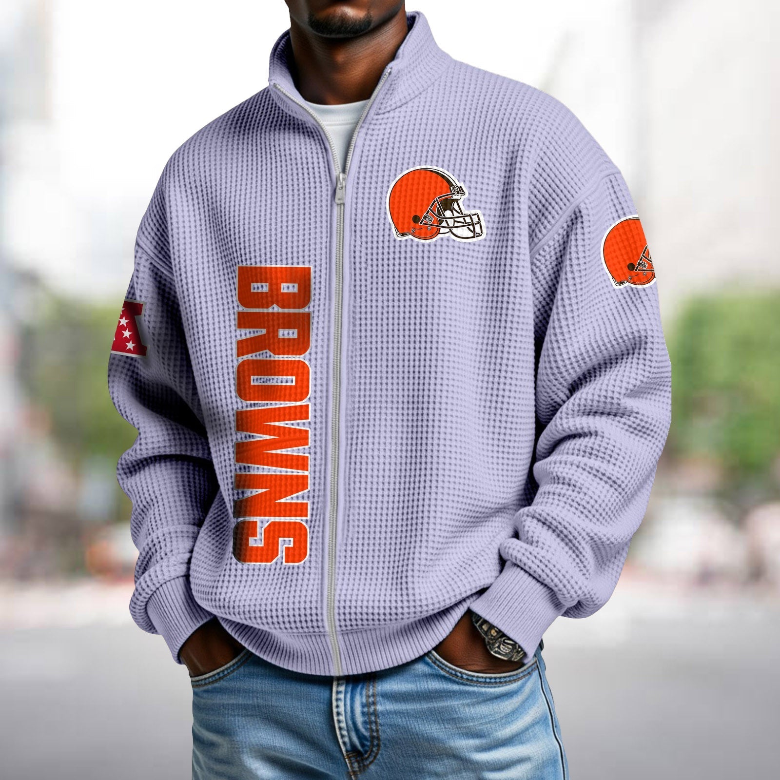 Waffle Hoodie – Browns