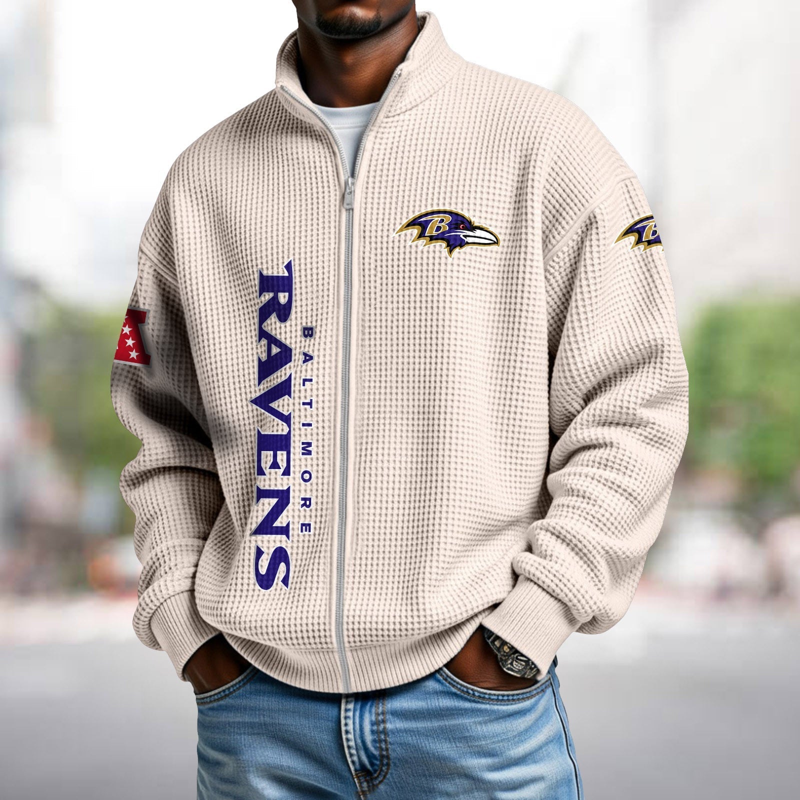 Waffle Hoodie – Ravens