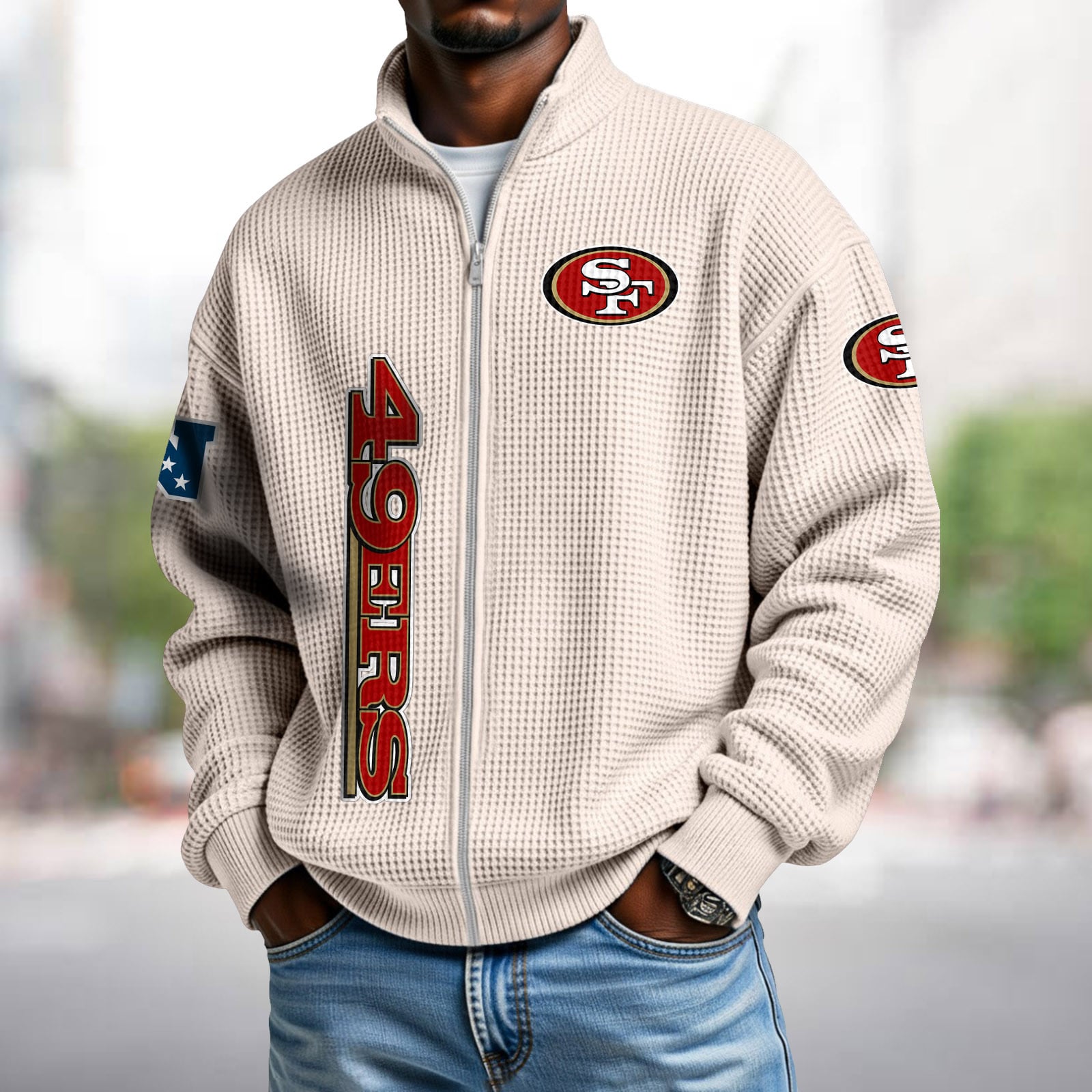 Waffle Hoodie – 49ers