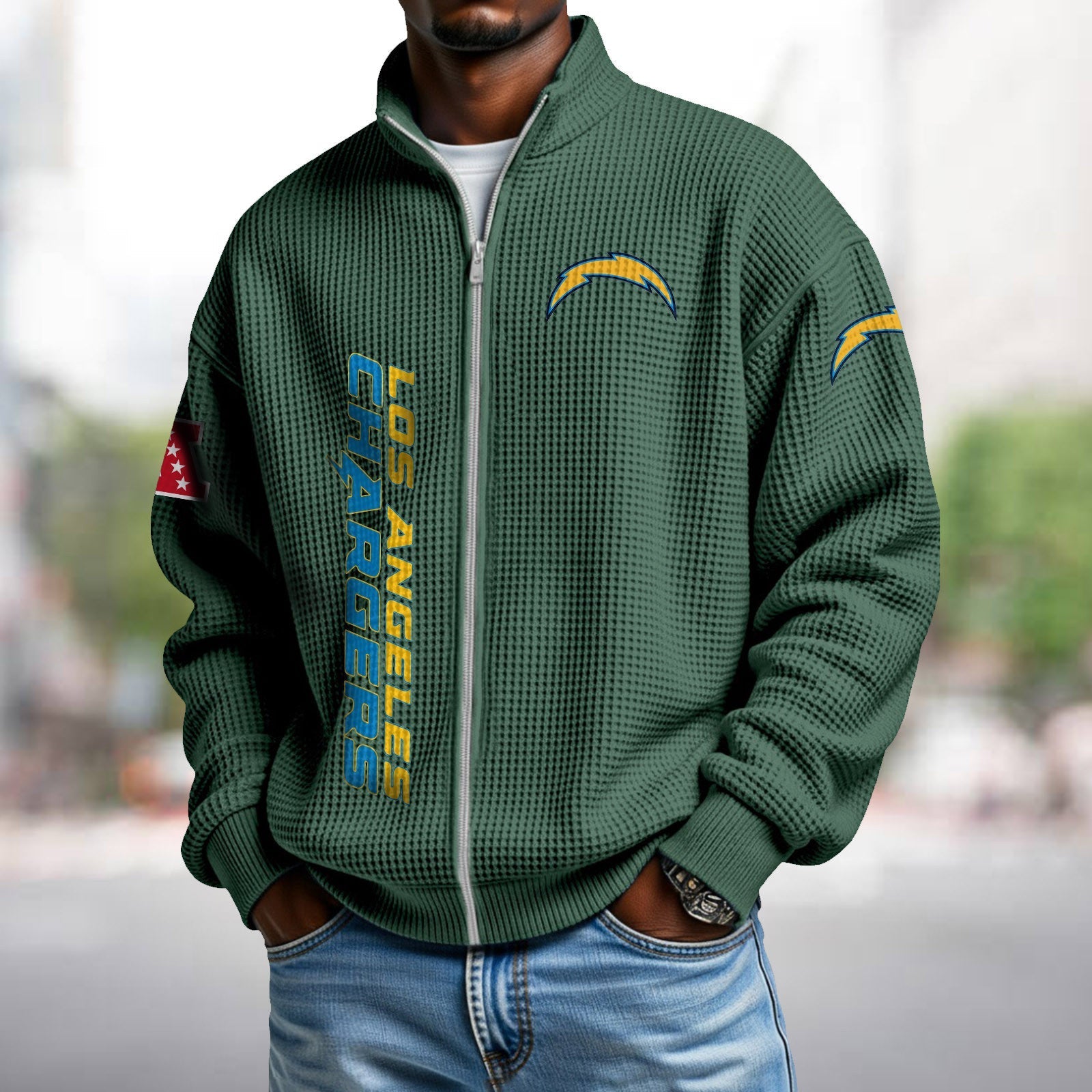 Waffle Hoodie – Chargers