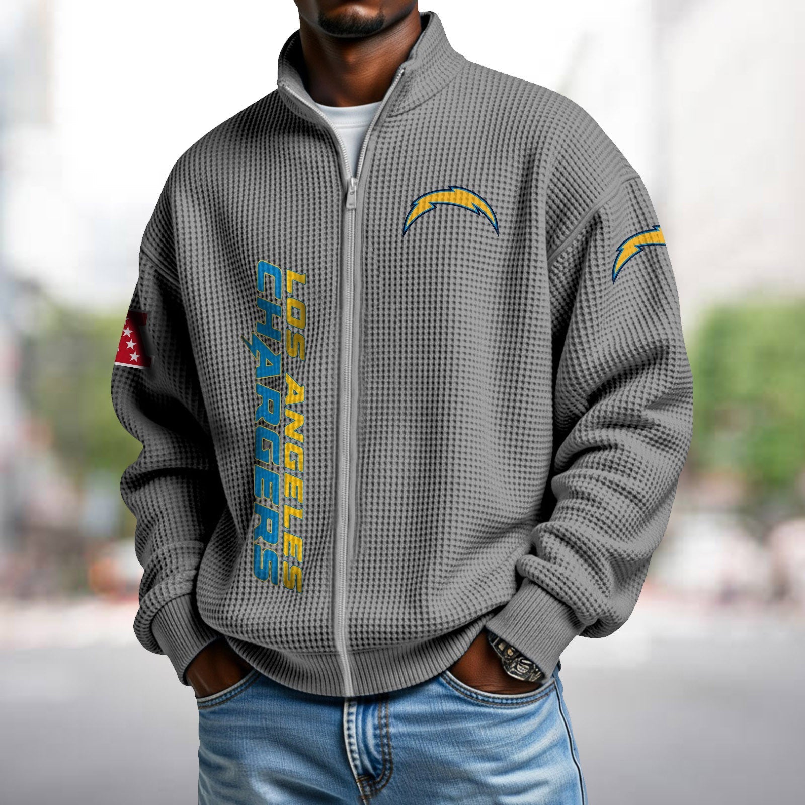 Waffle Hoodie – Chargers