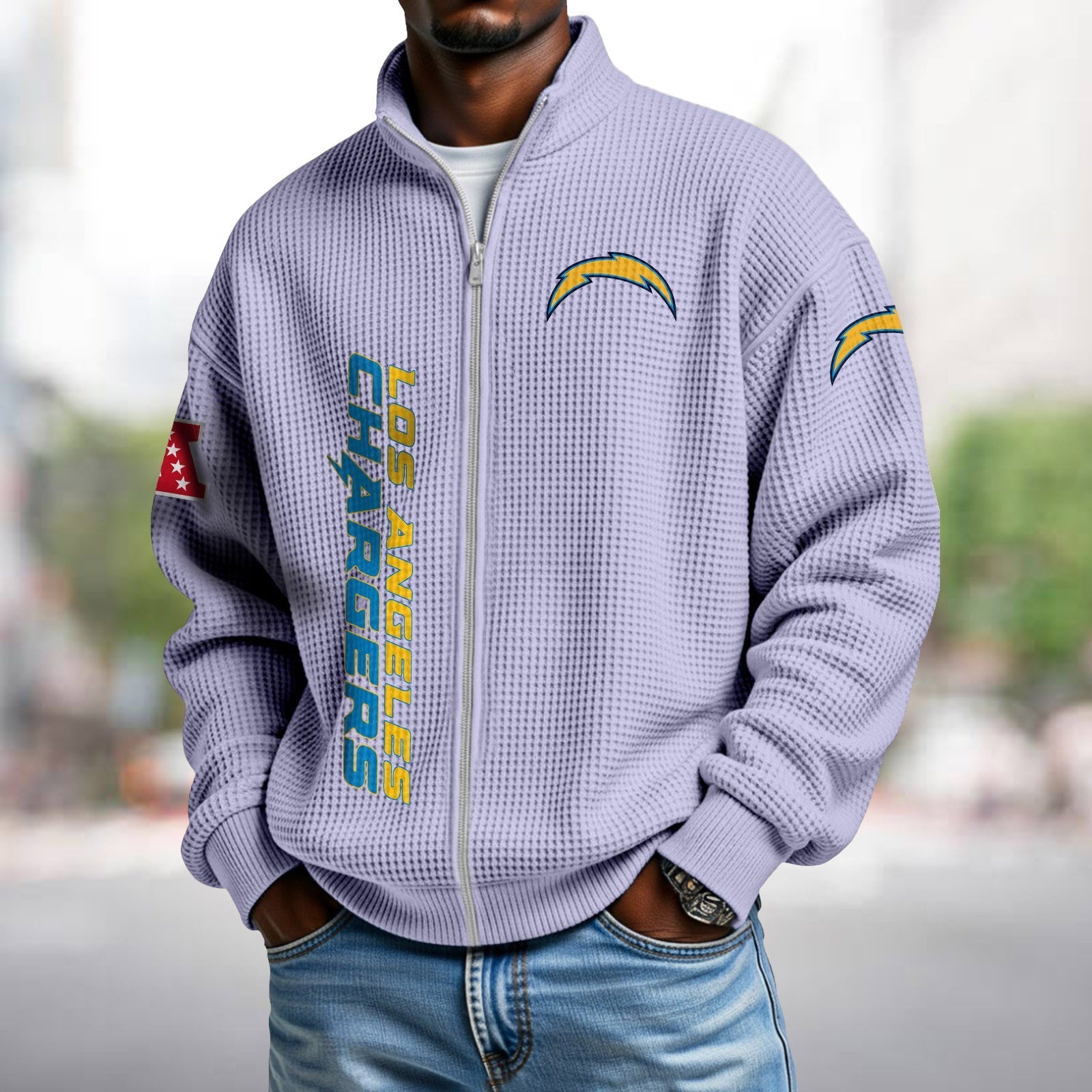 Waffle Hoodie – Chargers