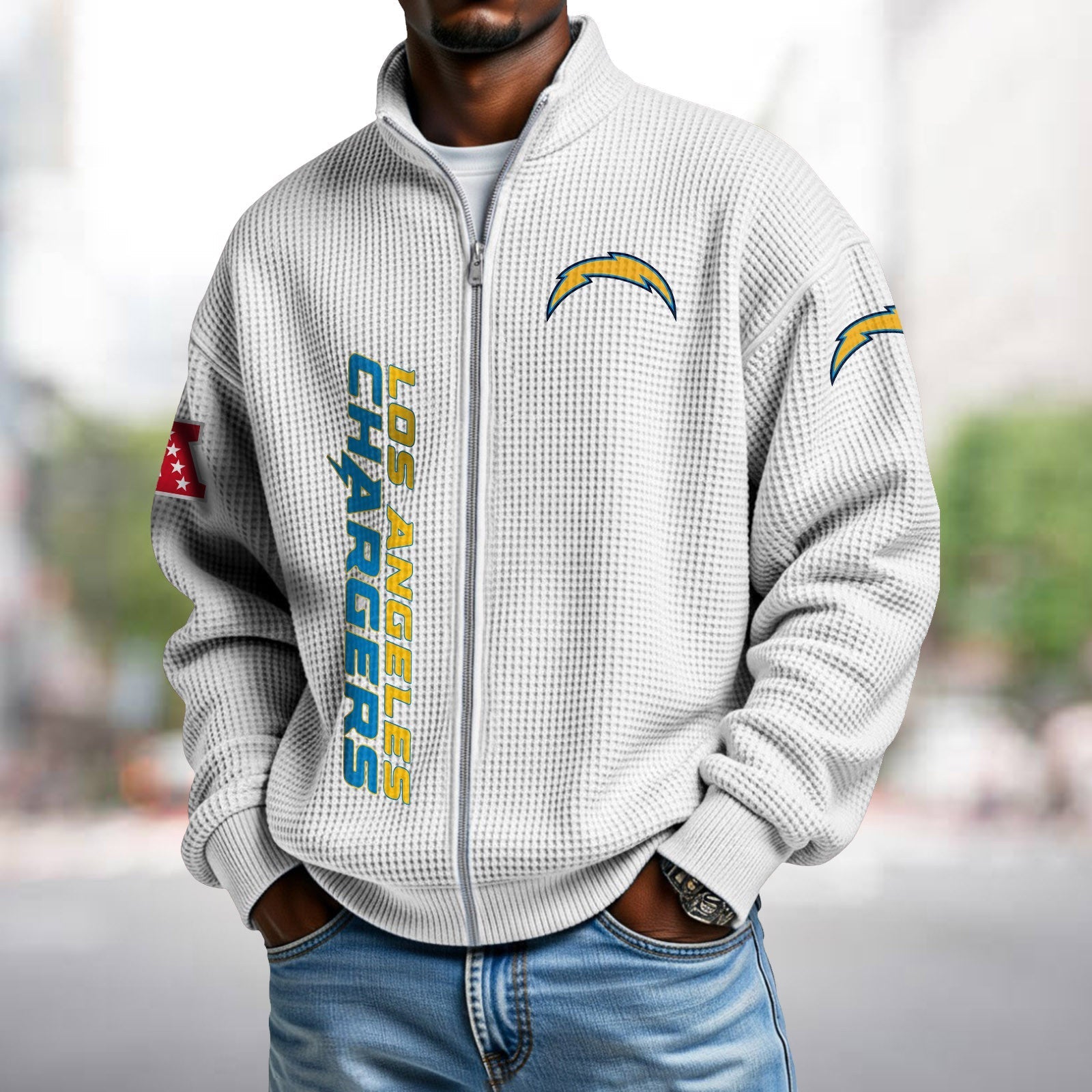 Waffle Hoodie – Chargers