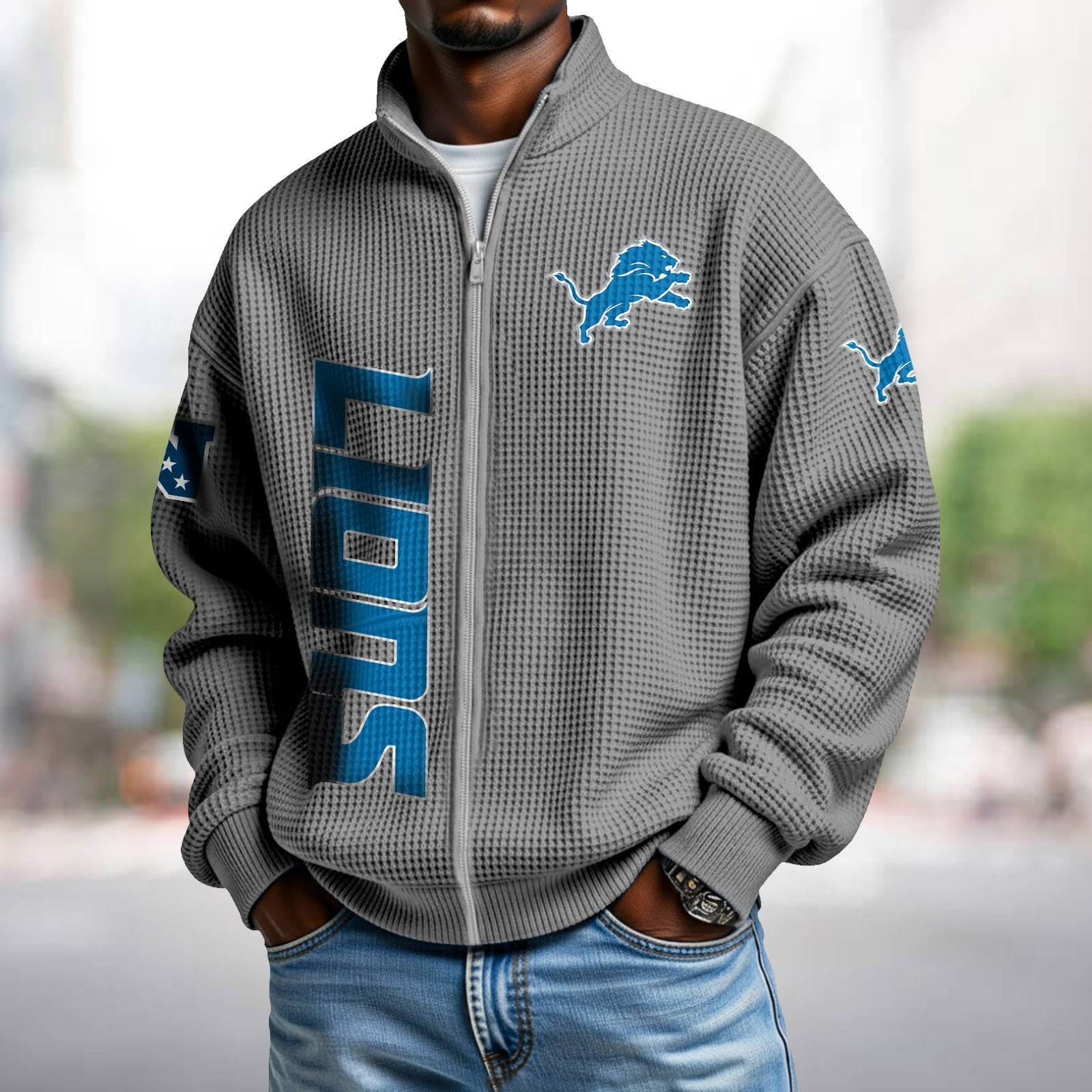 Waffle Hoodie – Lions