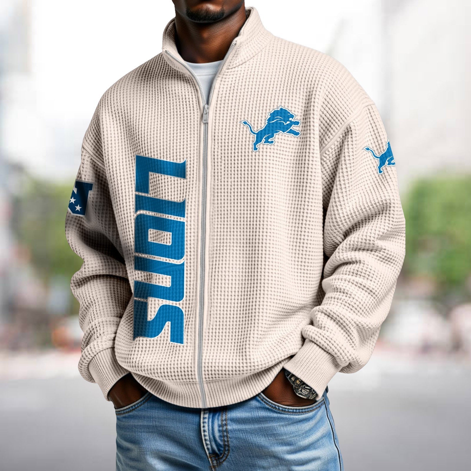 Waffle Hoodie – Lions
