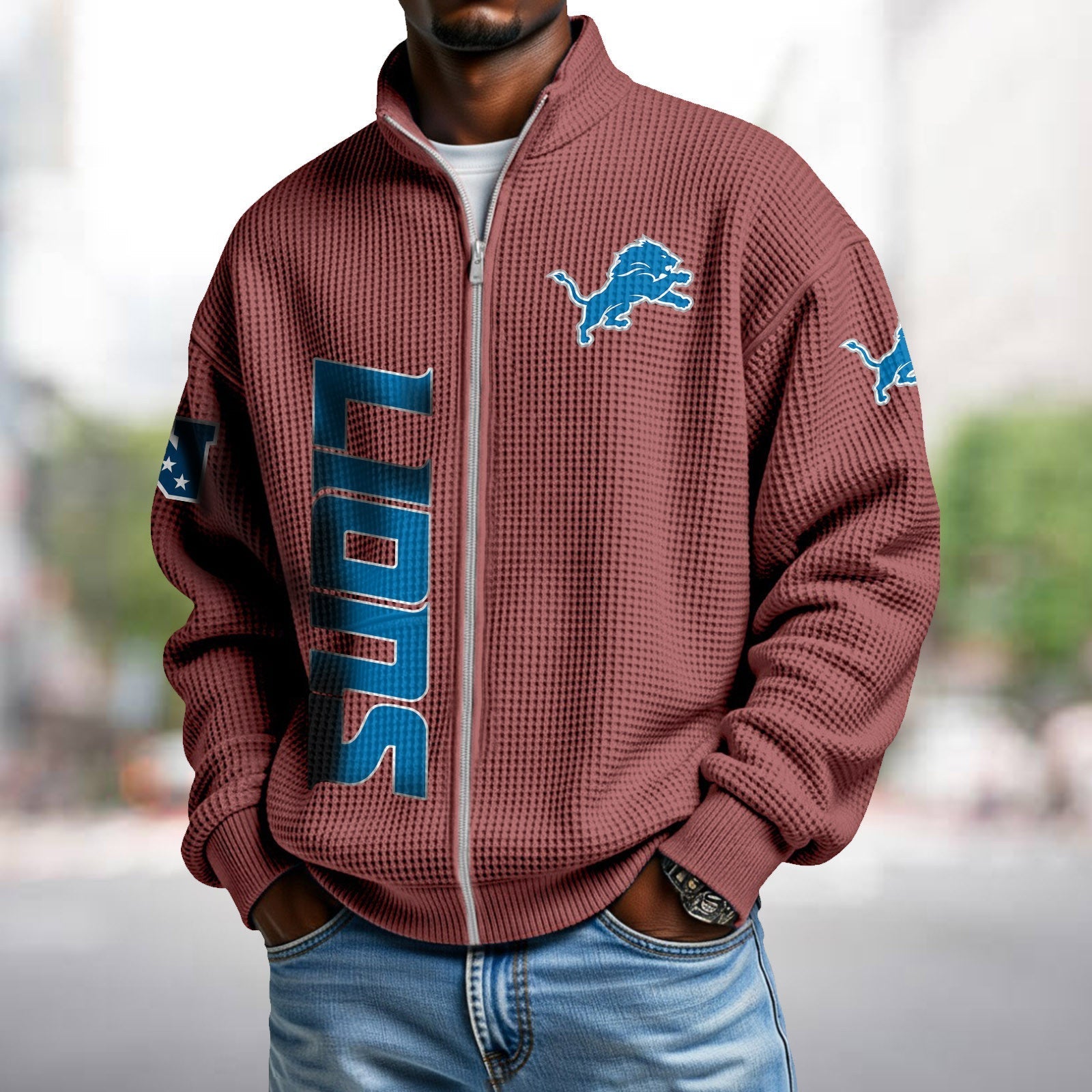Waffle Hoodie – Lions