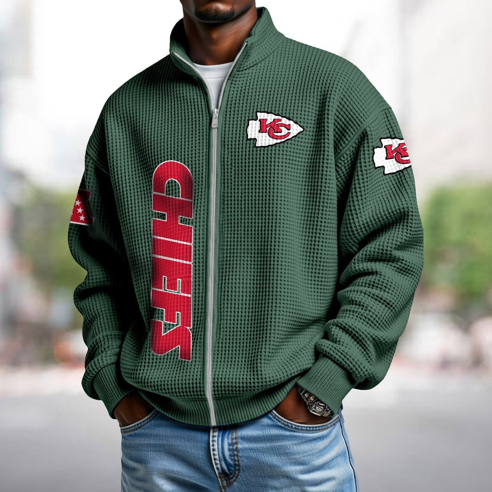 Waffle Hoodie – Chiefs