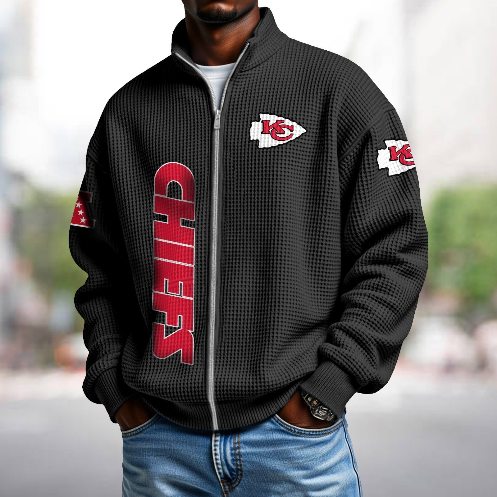 Waffle Hoodie – Chiefs