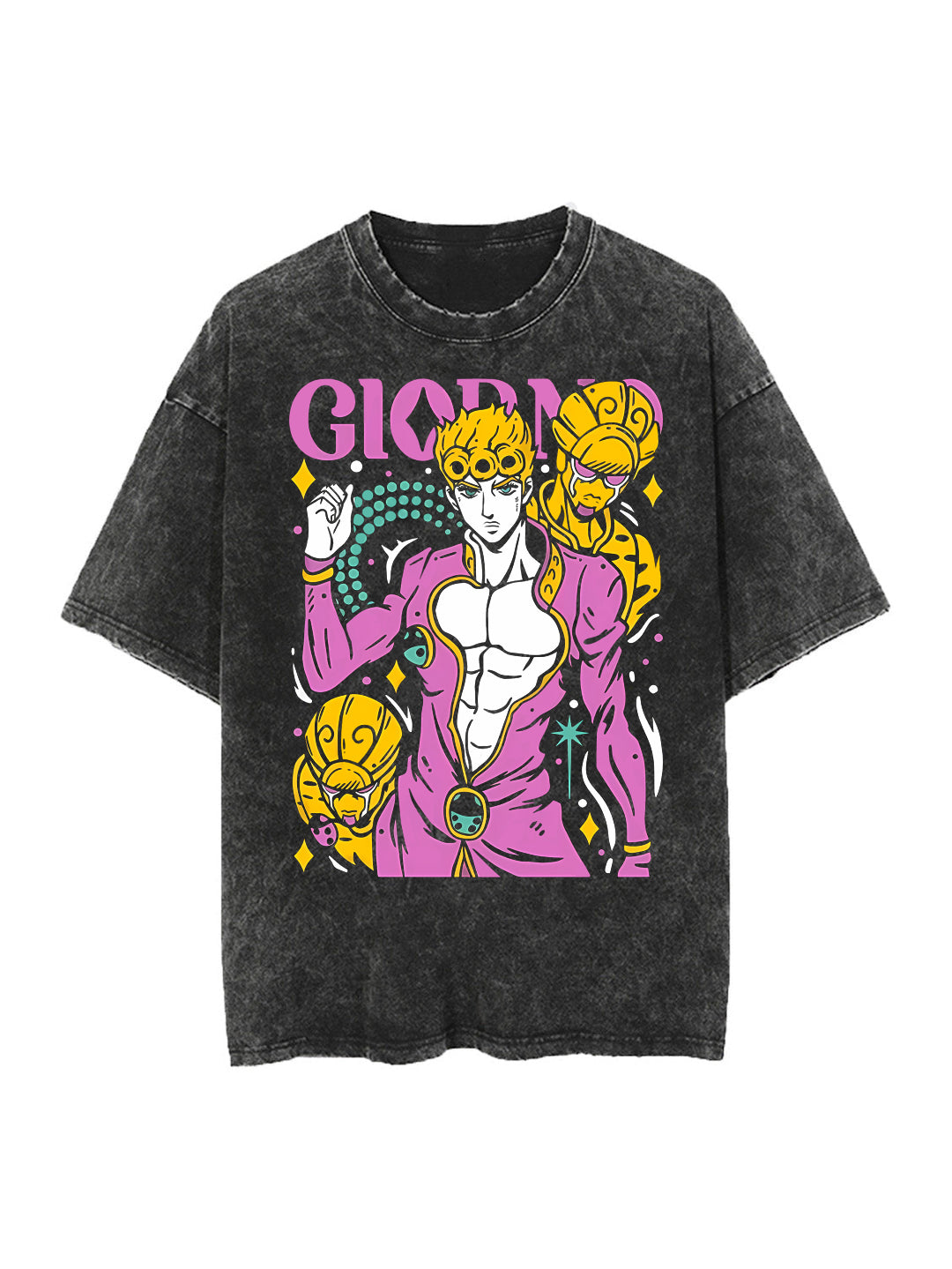 GIORNO GIOVANNA VINTAGE OVERSIZE TEE