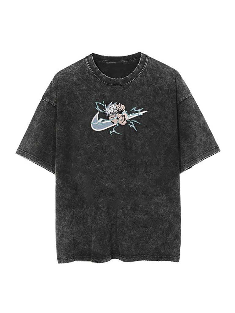 Swoosh Reconstructed Embroidery Tee