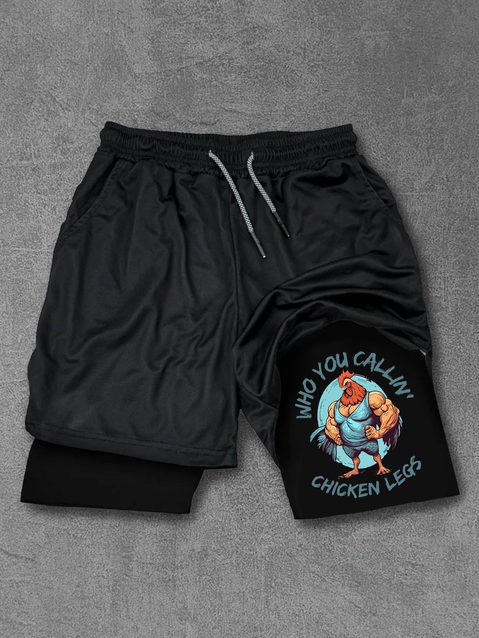 who you calling chicken legs Performance Training Shorts