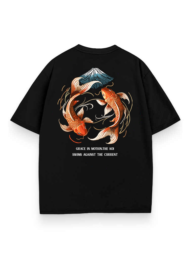 KOI FISH OVERSIZE TEE