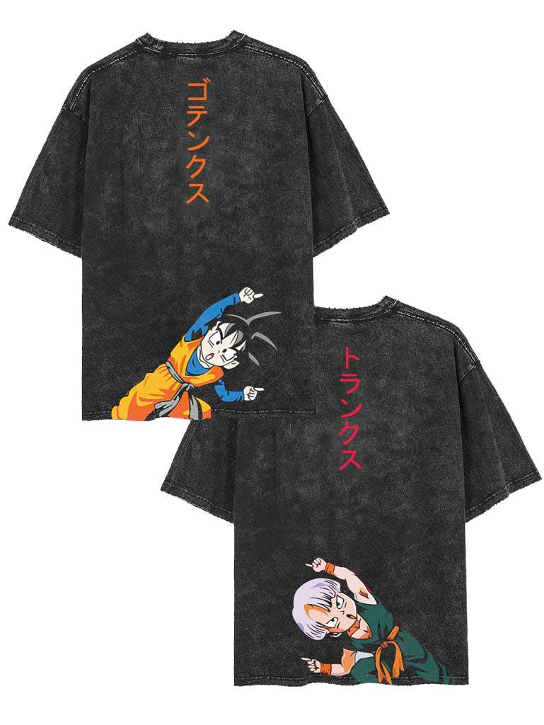 DBZ "Power Couple" Vintage Tee