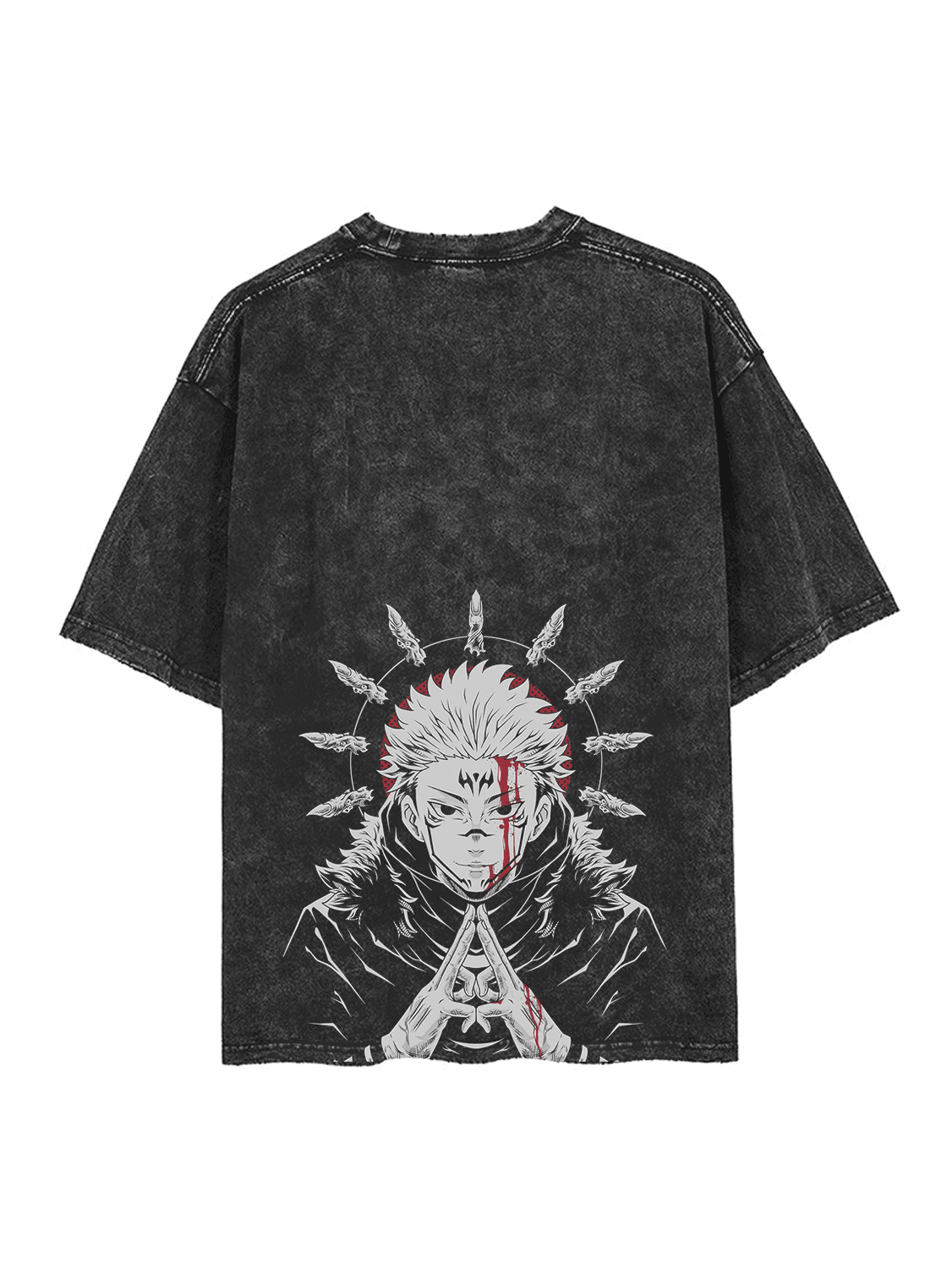 King Cursed 2-Sided Vintage Tee