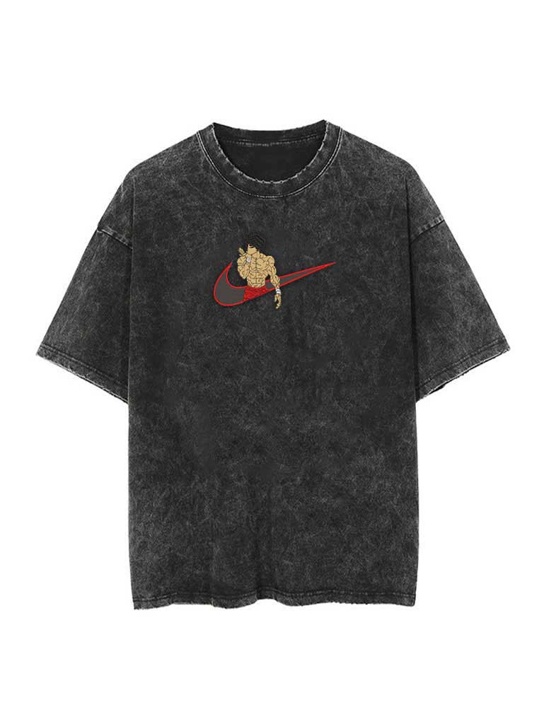 Swoosh Reconstructed Embroidery Tee