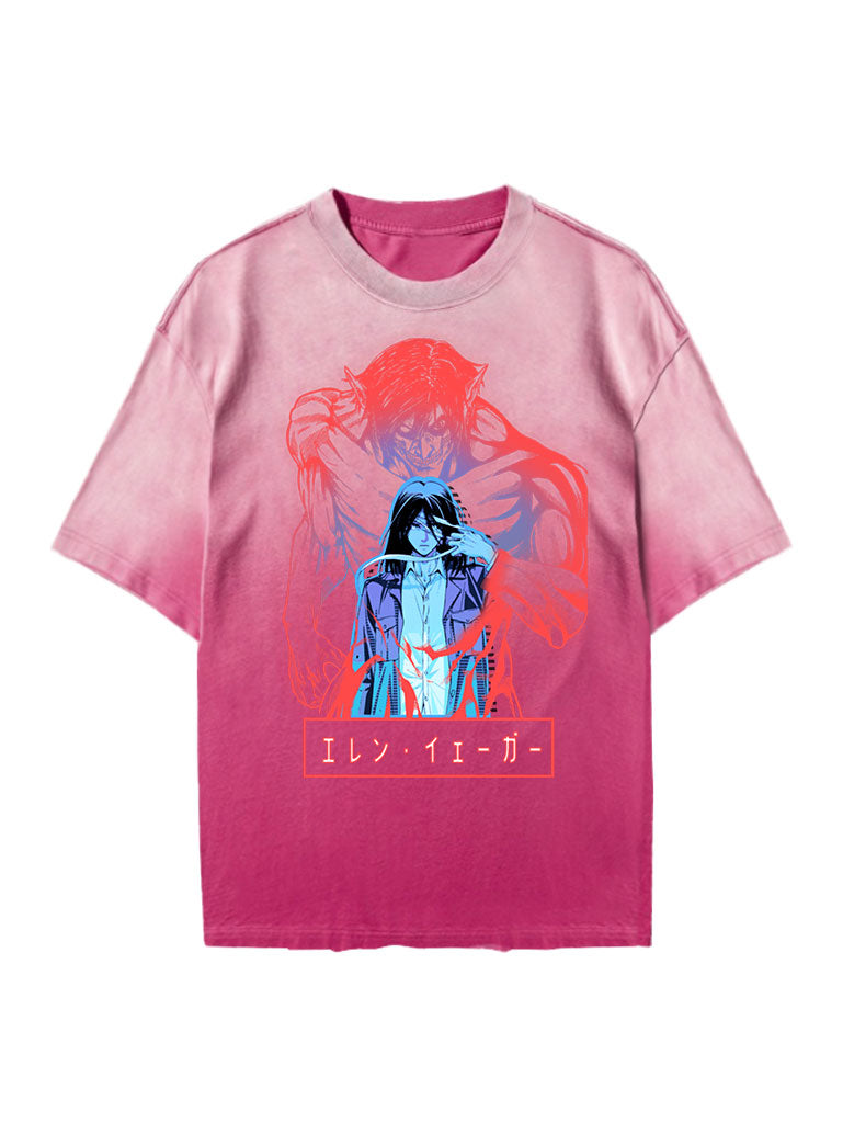 Eren Protection Tie Dye Tee