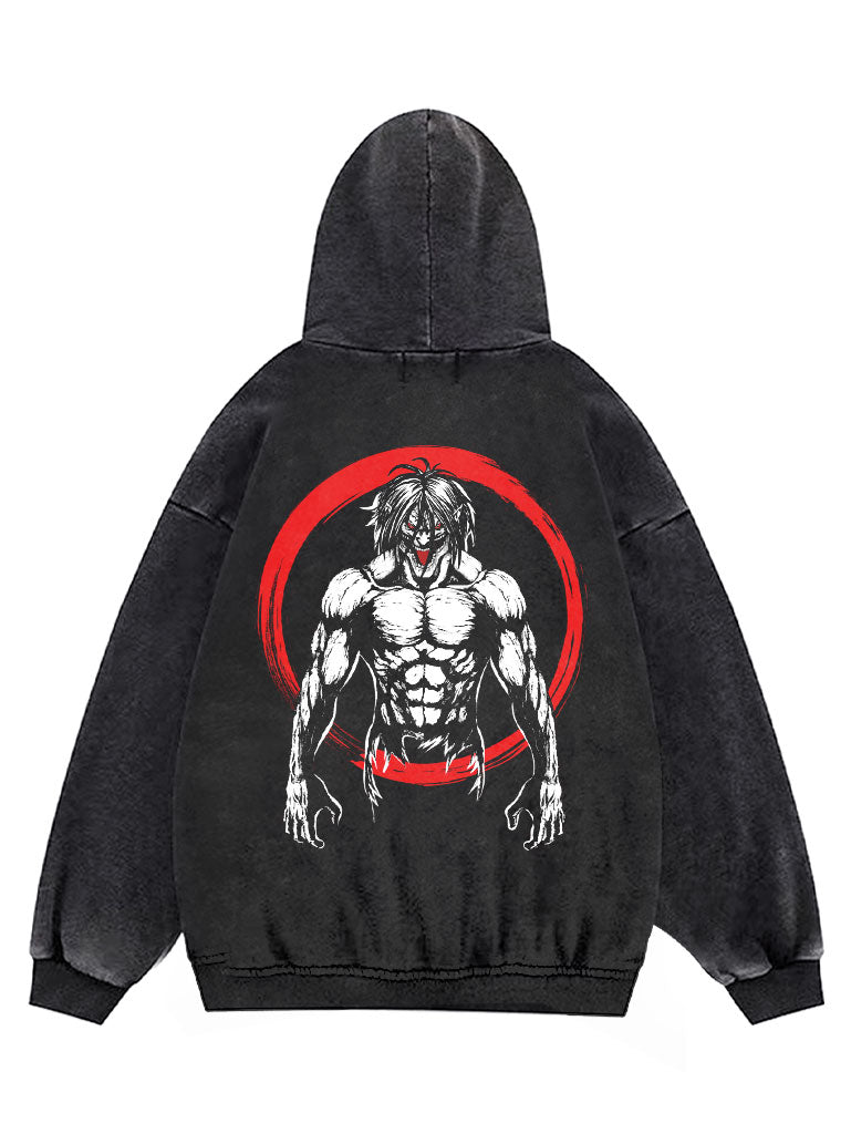 Attack Titan Vintage Hoodie