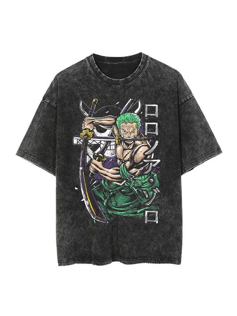 Zoro Swordsman Vintage Tee