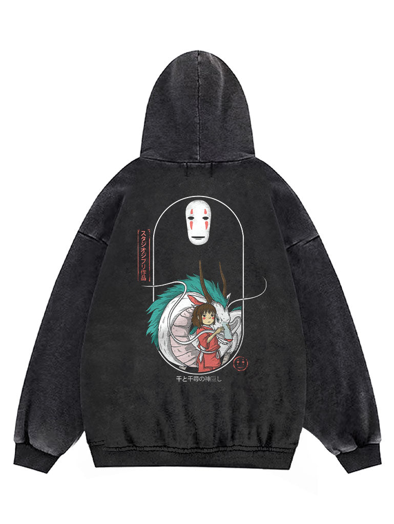 Spirited Away Vintage Hoodie