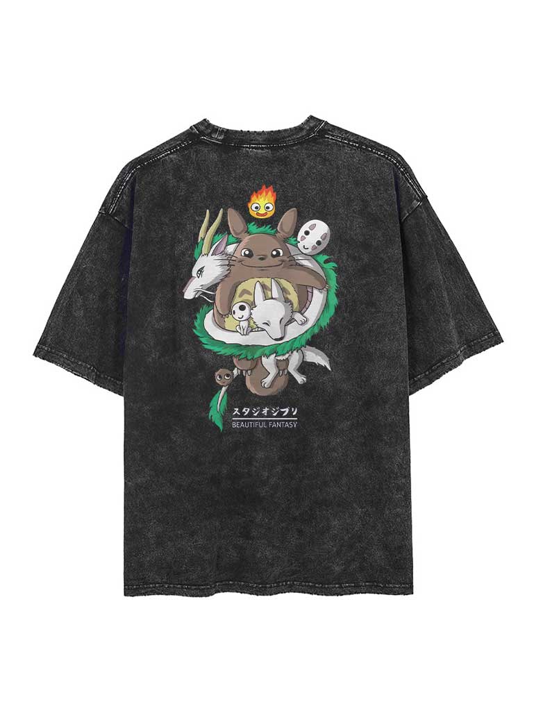 Spirited Away V2 2-Sided Vintage Tee