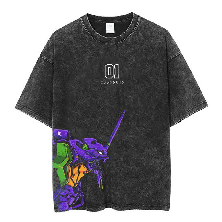 "Unit 01" Vintage Washed Shirt