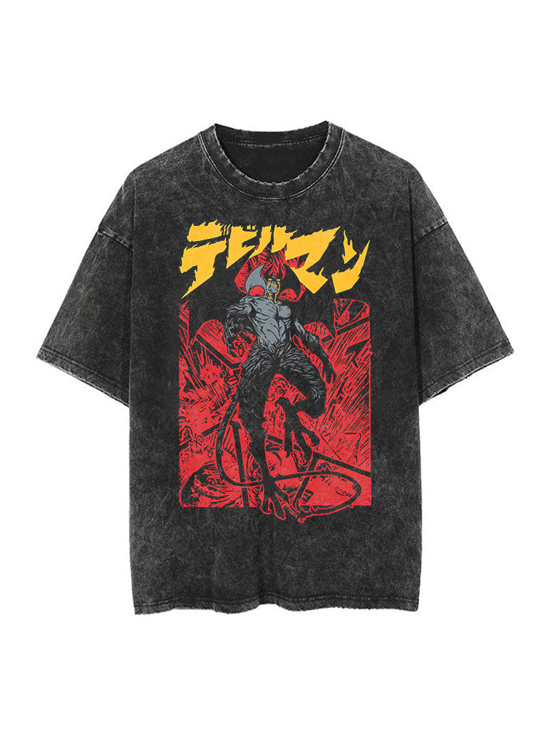 Devilman Crybaby Vintage Tee