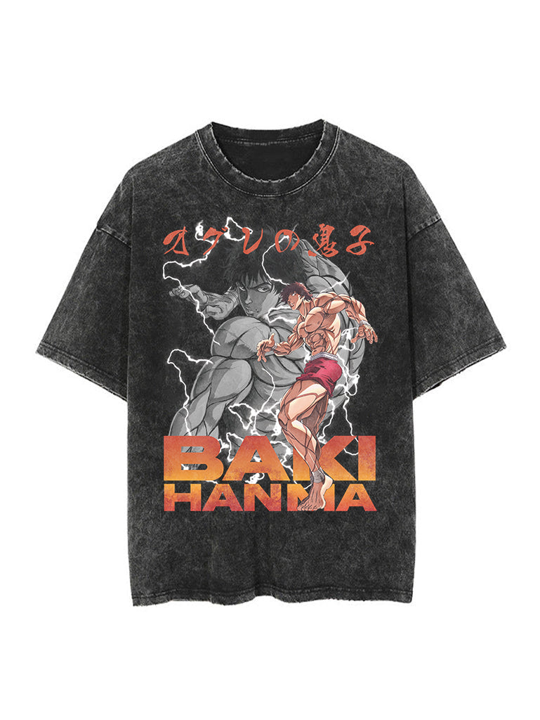 Baki Hanma V2 Vintage Tee