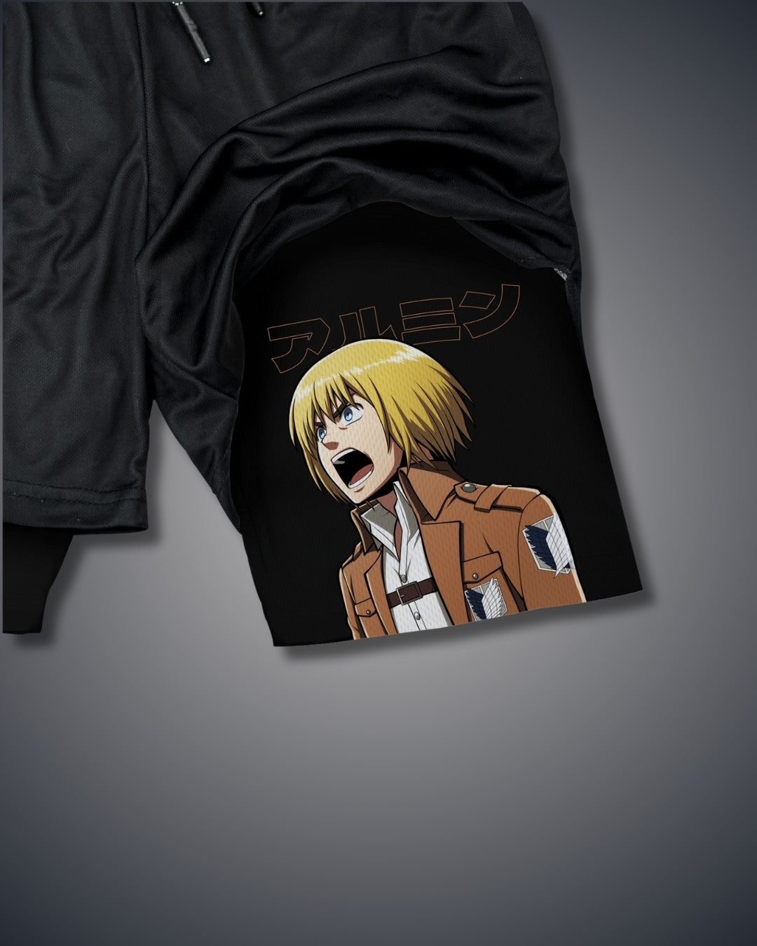 Attack on Titan Armin Performance Shorts