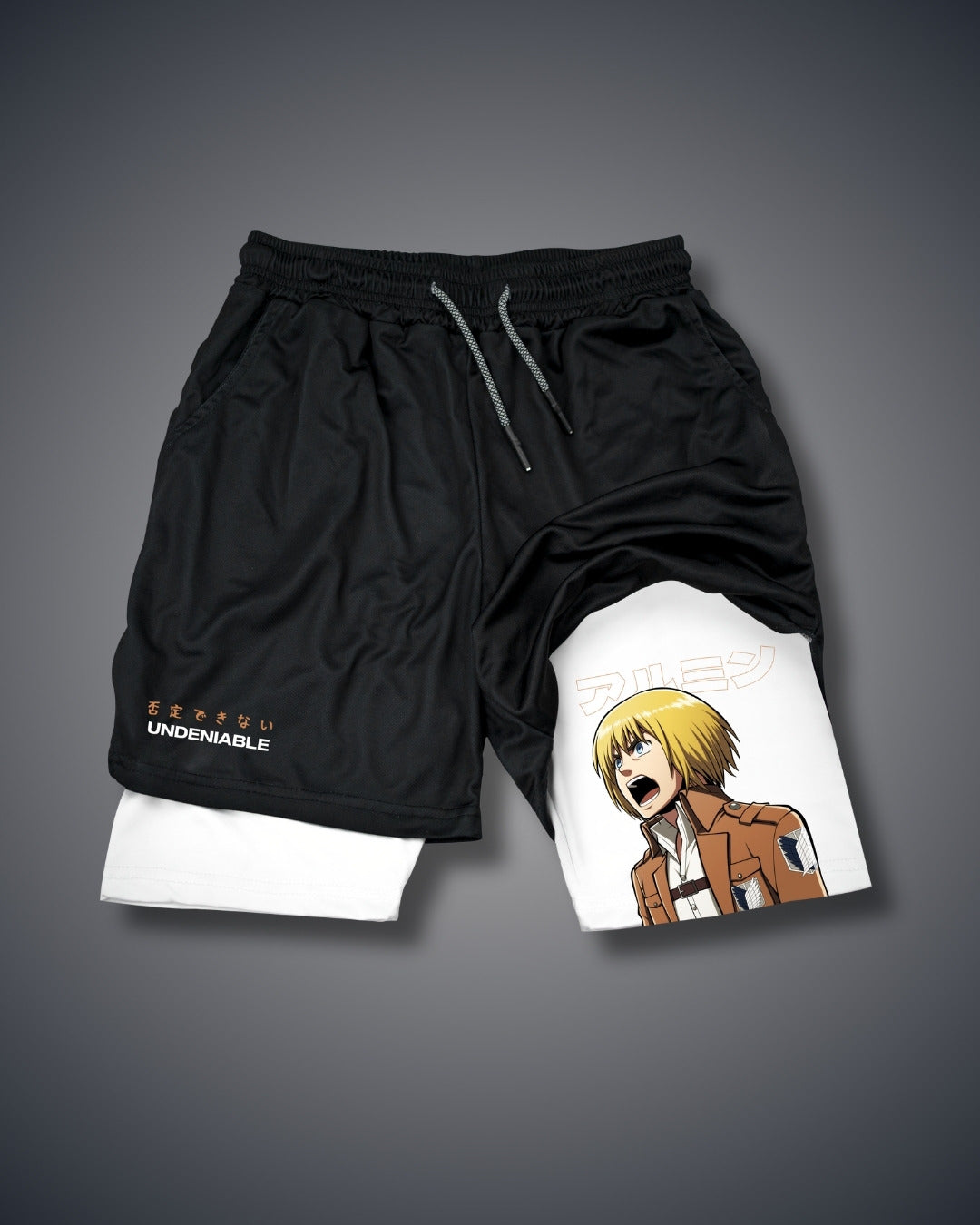 Attack on Titan Armin Performance Shorts