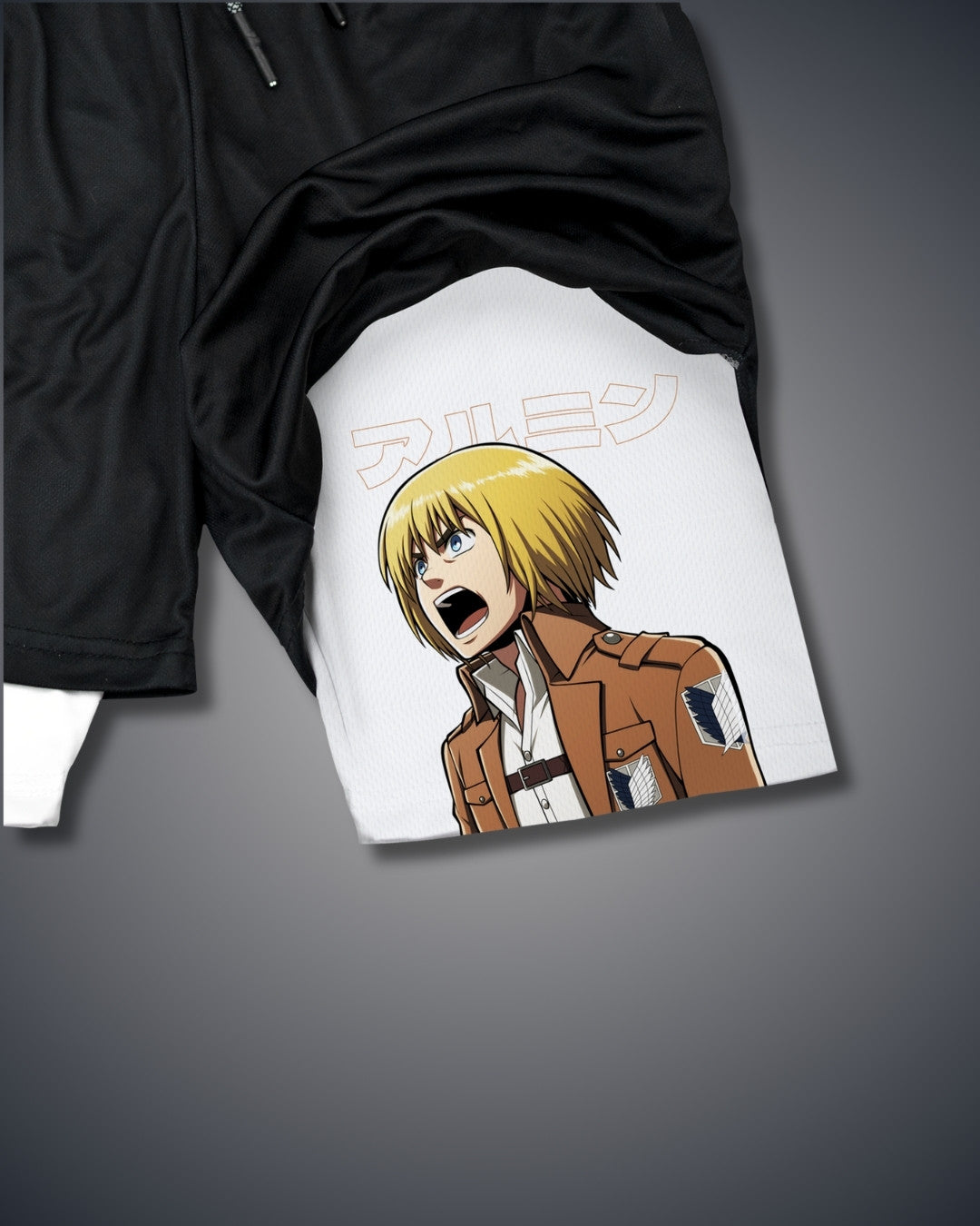 Attack on Titan Armin Performance Shorts