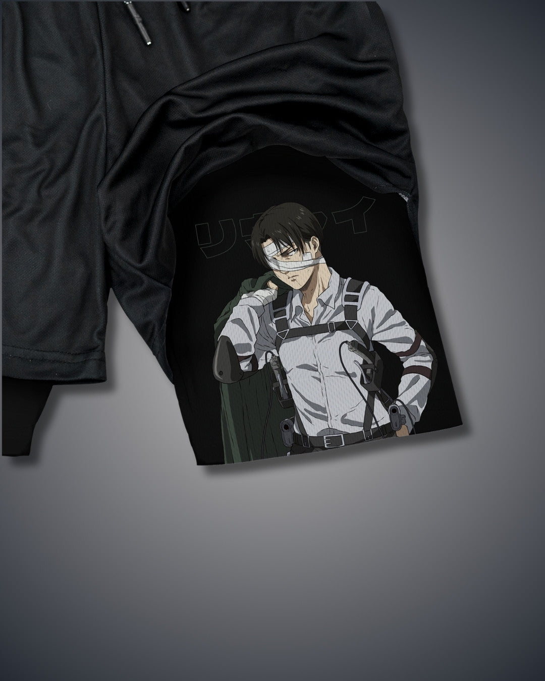 Attack on Titan Captain Levi Performance Shorts