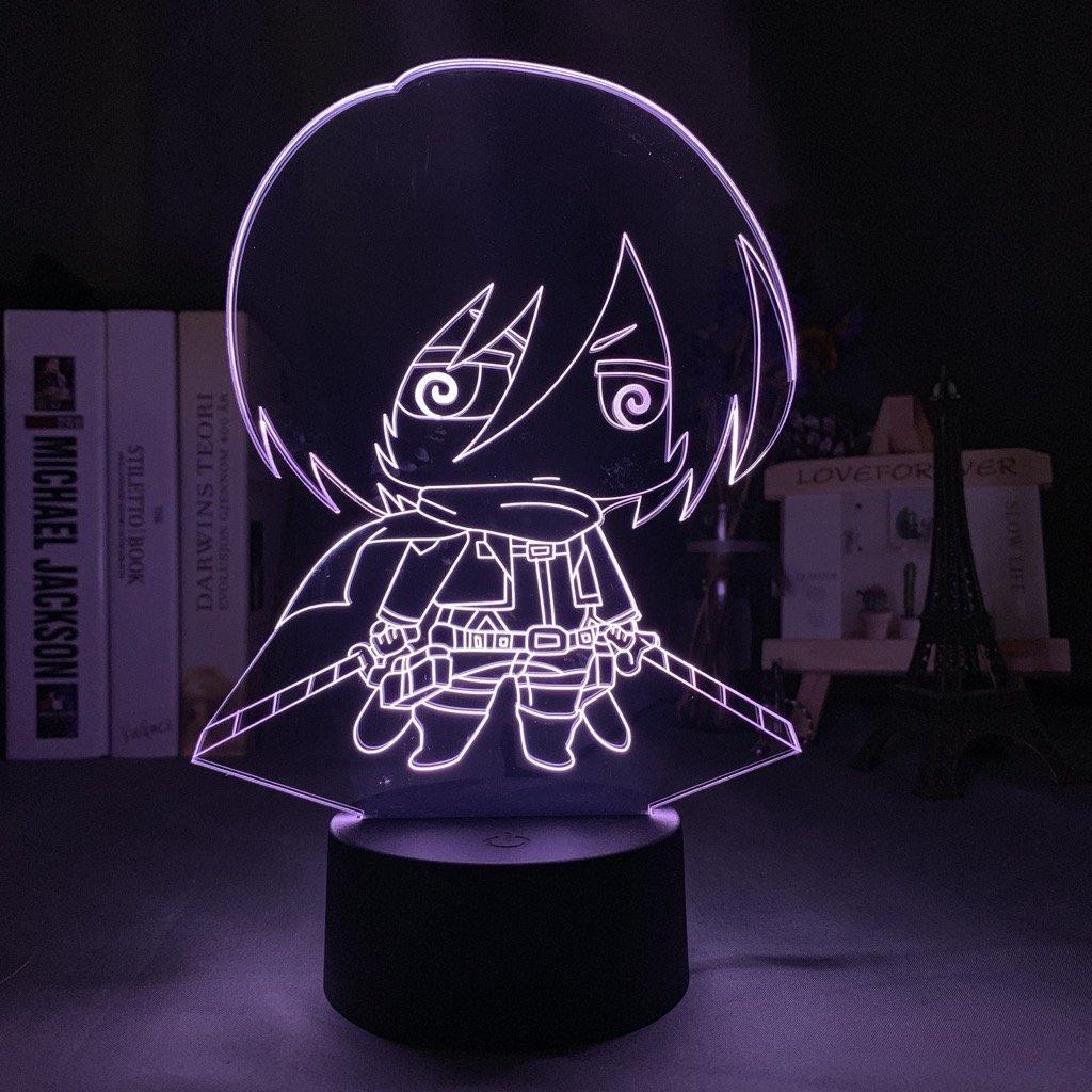 Chibi Mikasa LED Light (AOT)