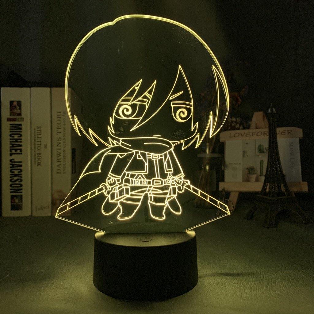 Chibi Mikasa LED Light (AOT)