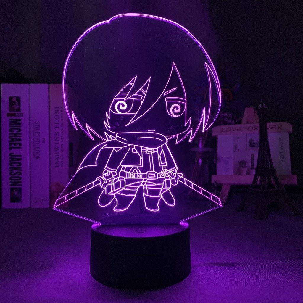 Chibi Mikasa LED Light (AOT)