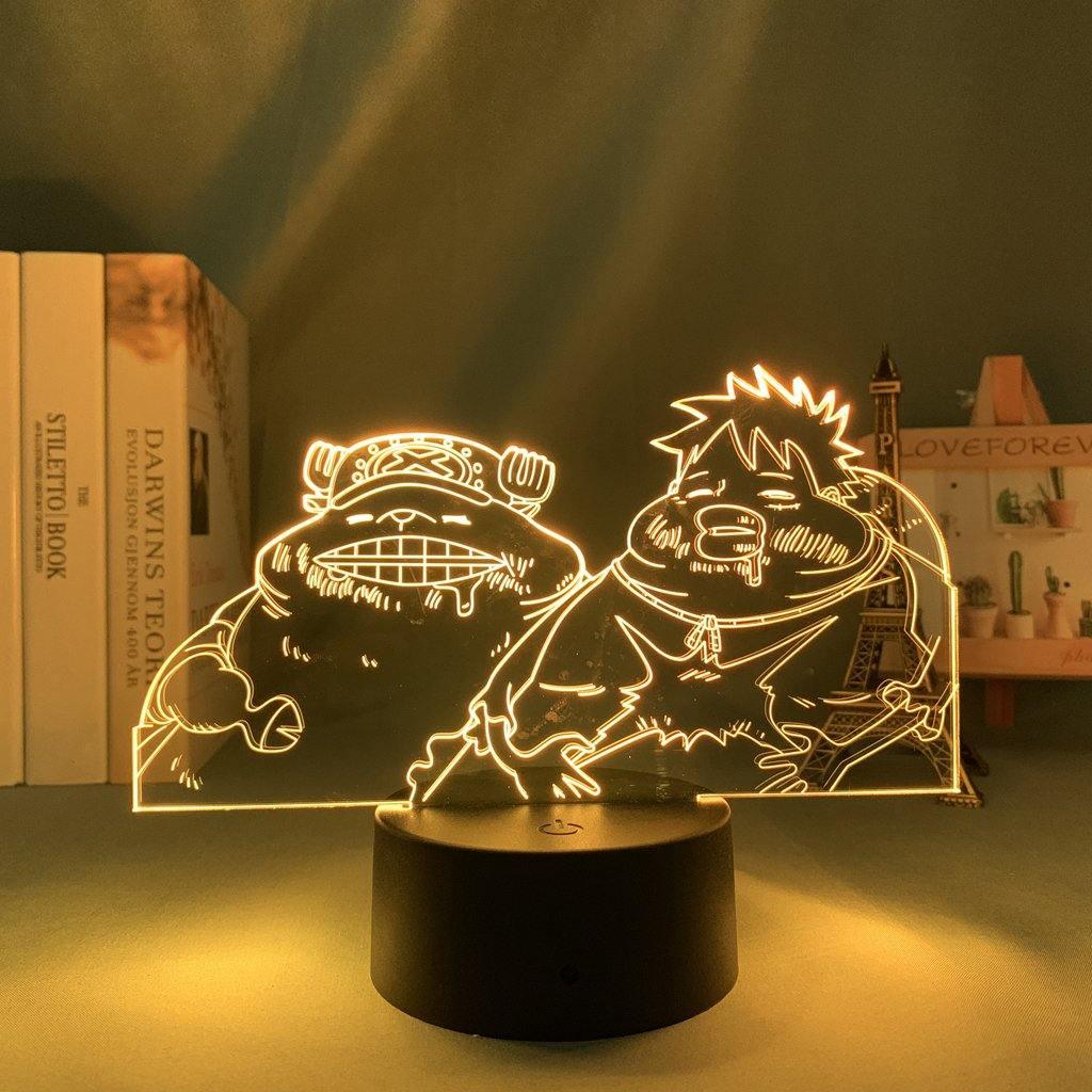 Chopper and Luffy LED Light