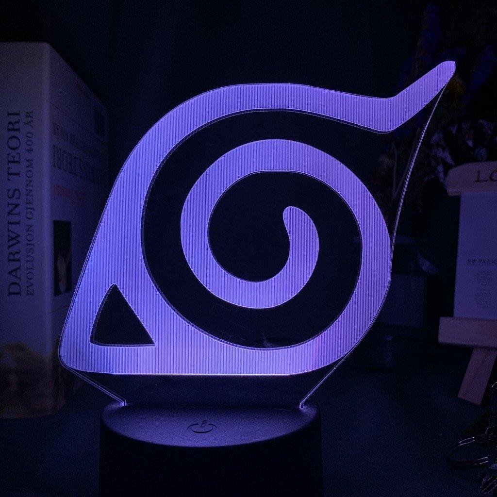 Konoha Logo LED Light