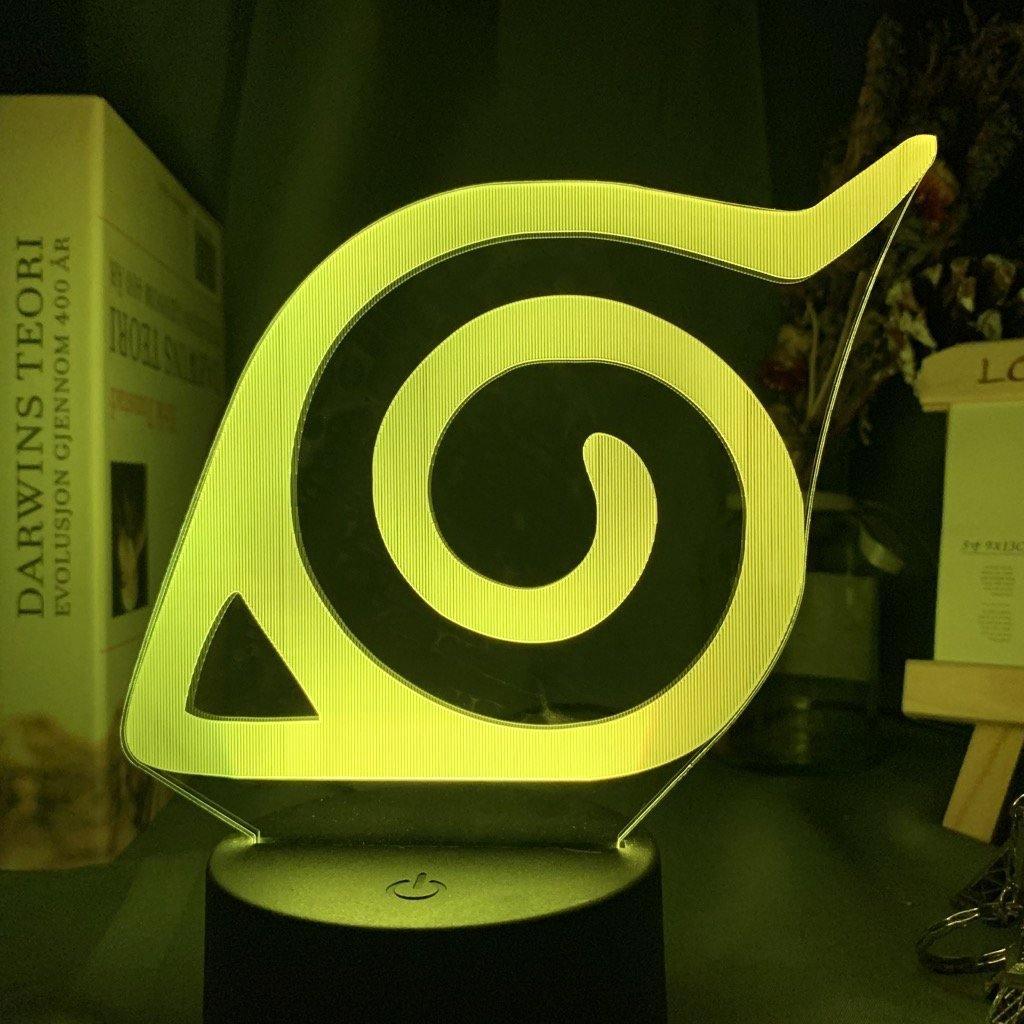 Konoha Logo LED Light