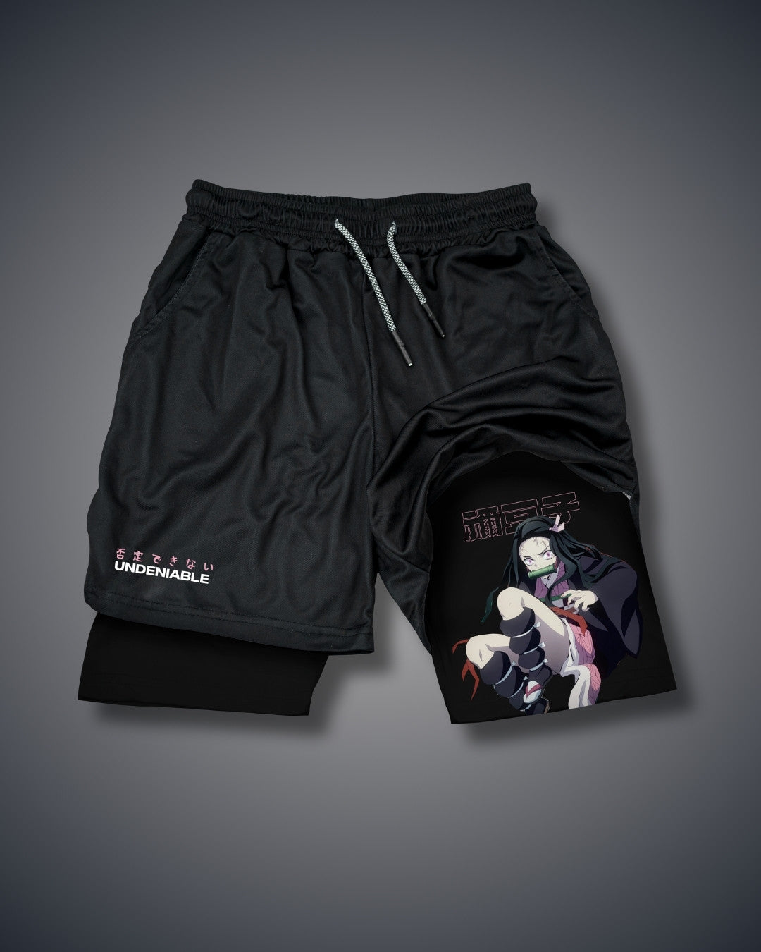 Demon Slayer Nezuko Performance Shorts