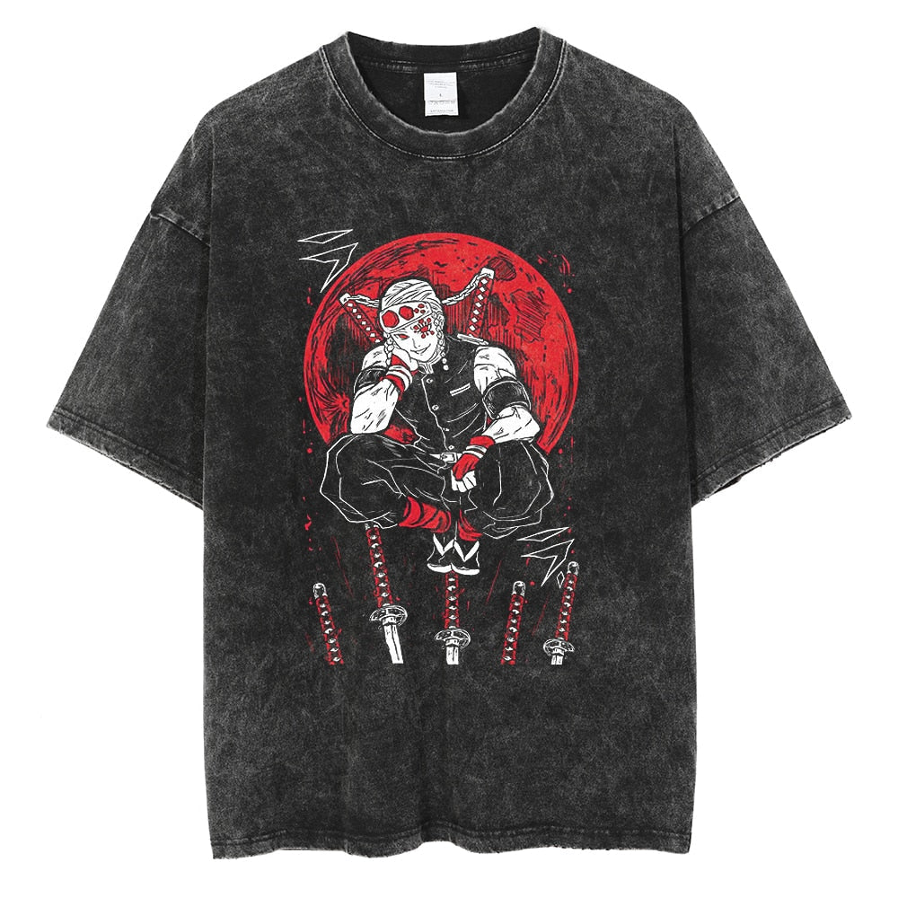 Tengen Uzui Vintage Washed Shirt