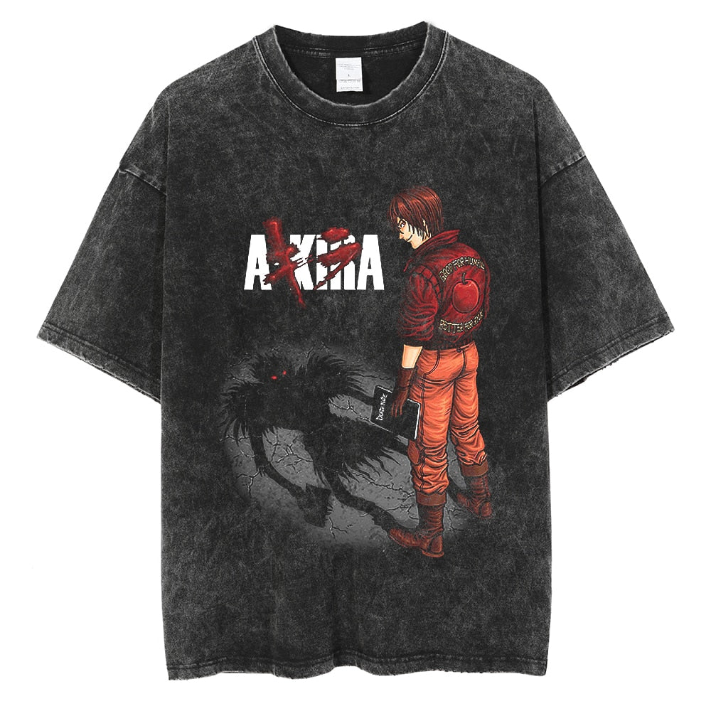 Akira X Death Note Vintage Washed Shirt