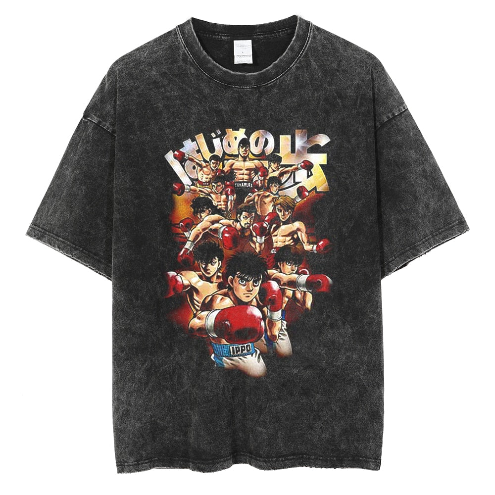 Hajime No Ippo Vintage Washed Shirt