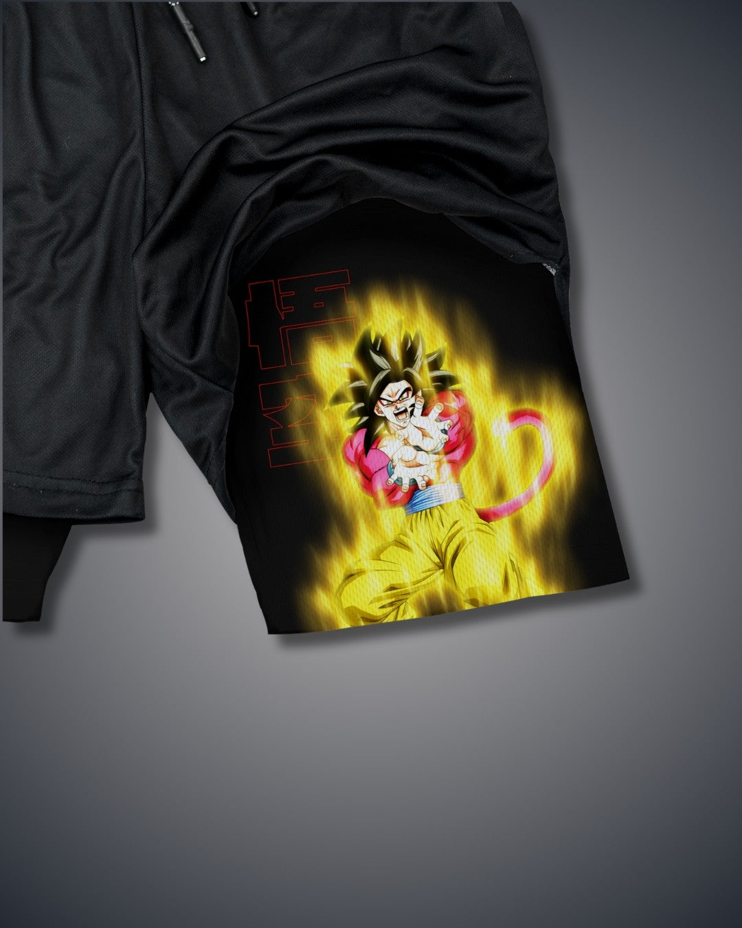 Dragon Ball Super Saiyan Goku Performance Shorts