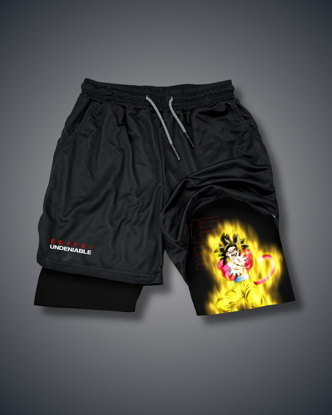 Dragon Ball Super Saiyan Goku Performance Shorts