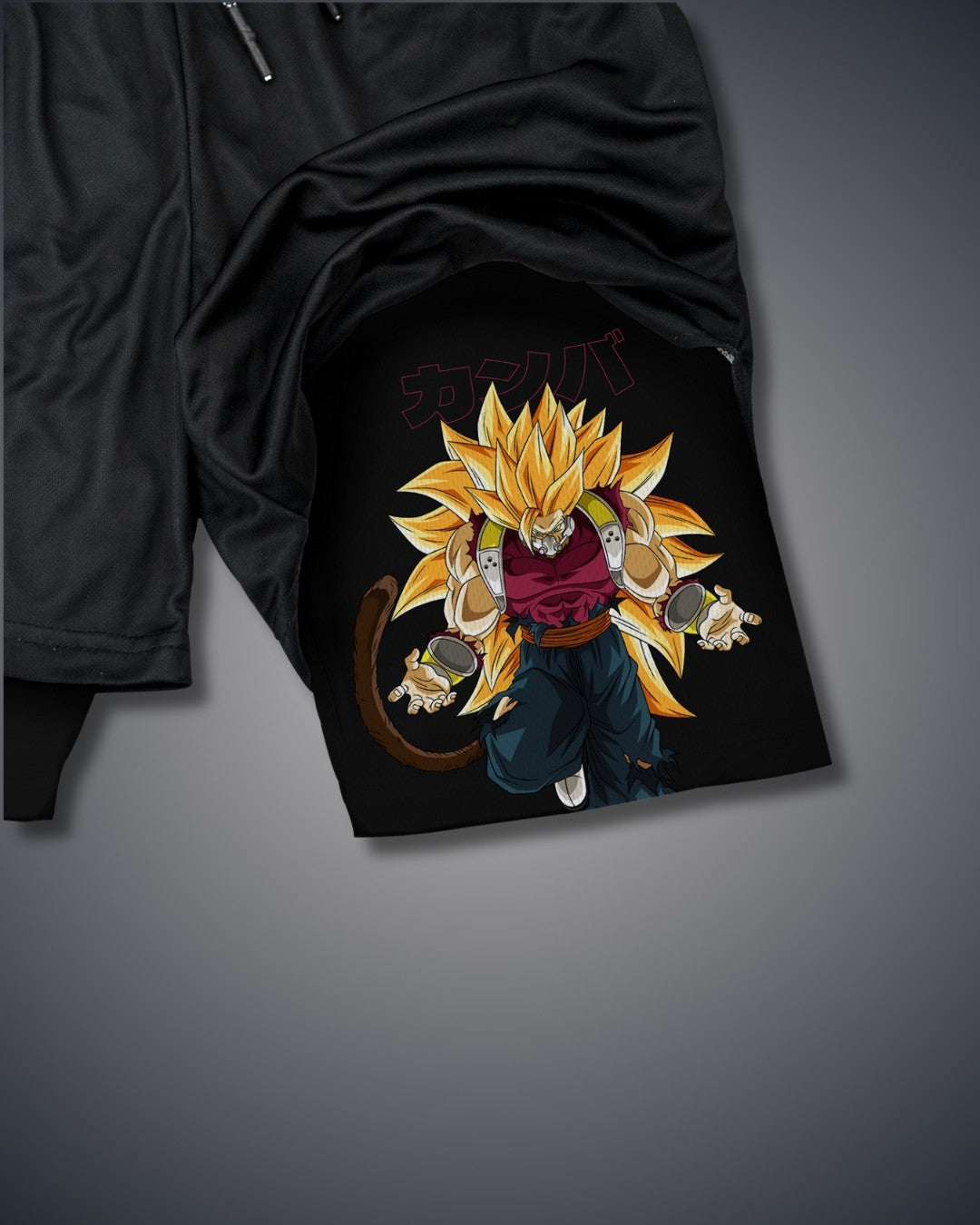 Dragon Ball Super Saiyan Cumber Performance Shorts