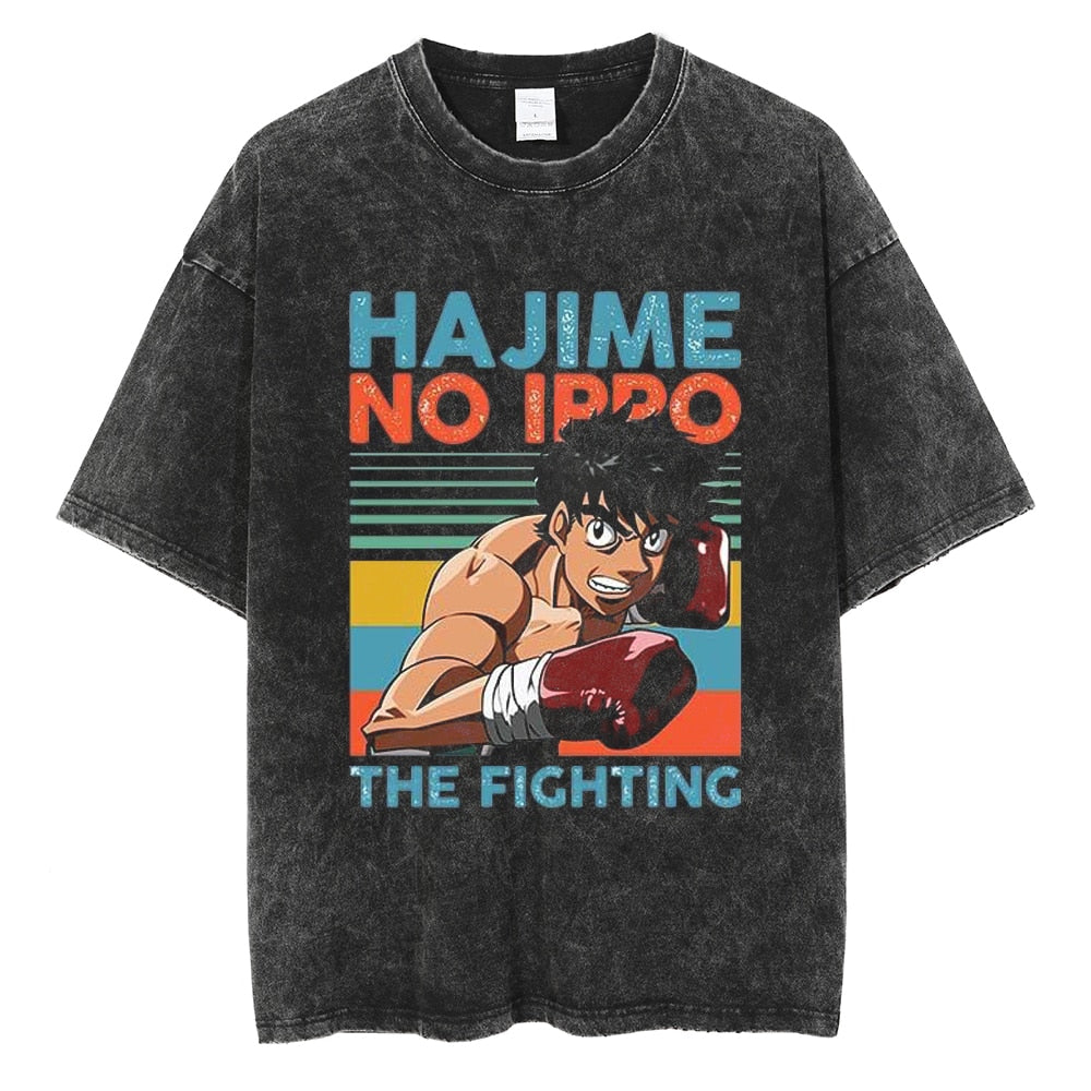 "The Fighting!" V4 Vintage Washed Shirt