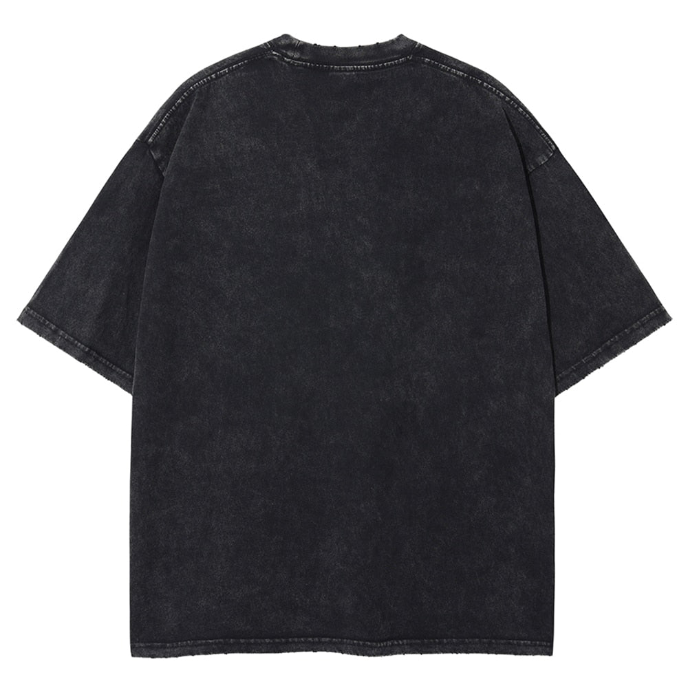 Black Asta Vintage Washed Shirt